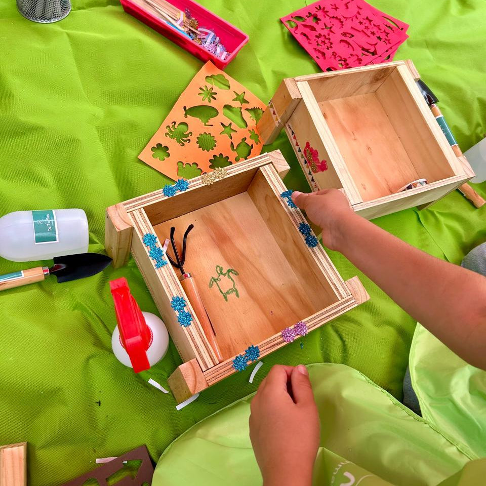 experiencia huerto para niños