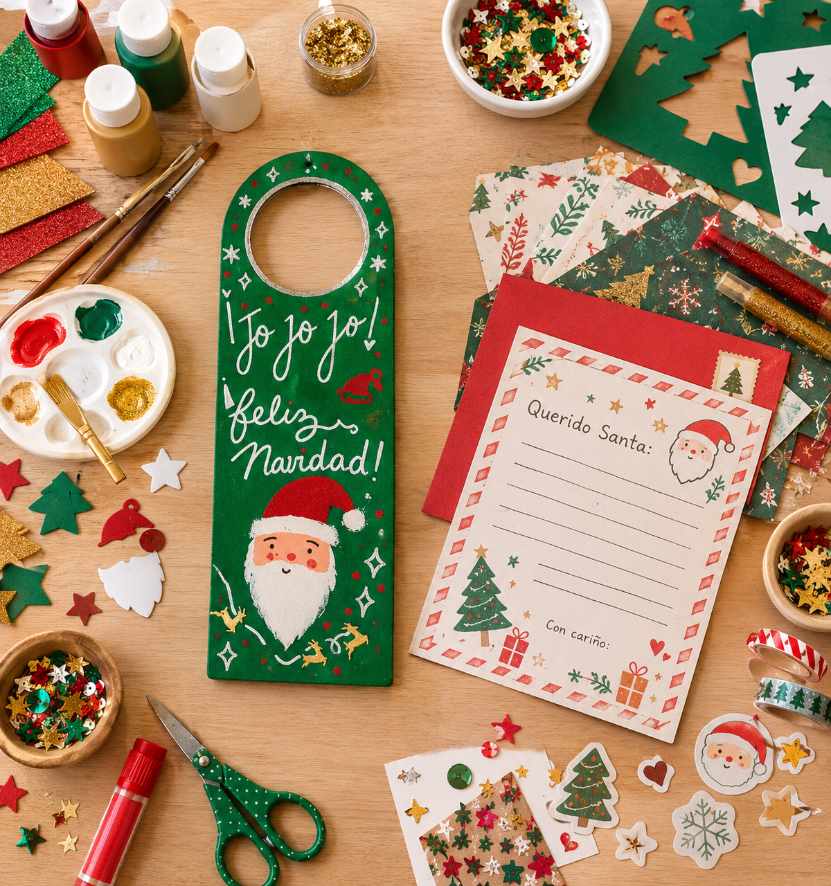 Taller Carta para Santa y Marcador de puerta | San Carlos de Apoquindo