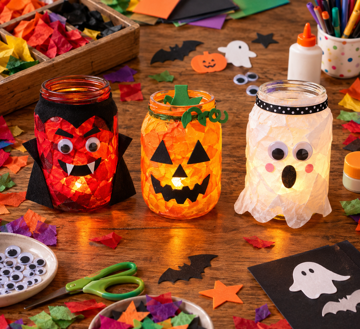 Taller Gratuito | Lámparas Tenebrosas de Halloween | Mall Plaza Los Dominicos