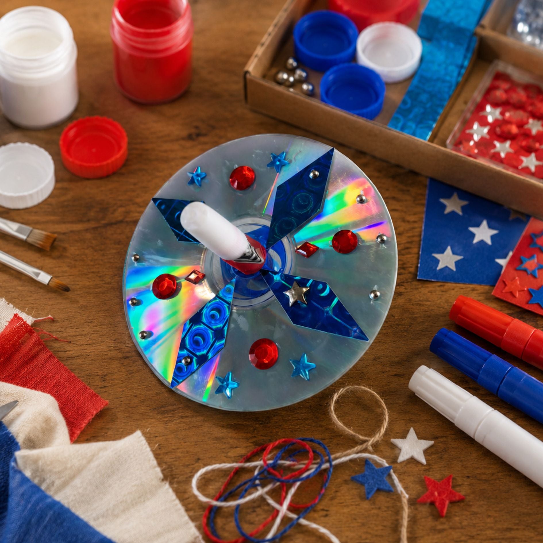 Taller Gratuito | Trompo con Materiales Reutilizados | Mall Plaza Los Dominicos