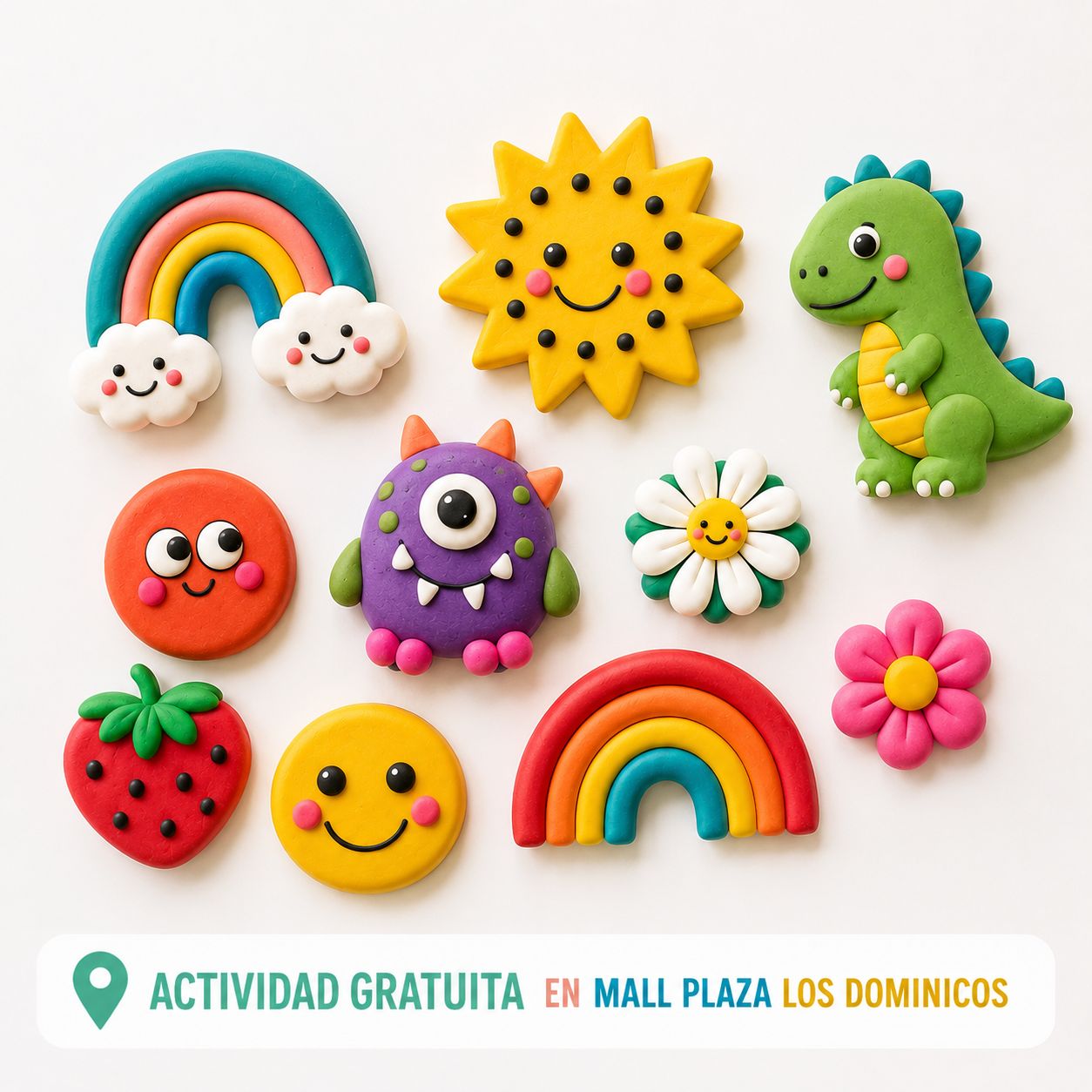 figuras infantiles hechas con masa
