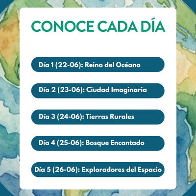 Taller de Invierno 2026: Exploradores del Planeta - 22/06 al 3/07