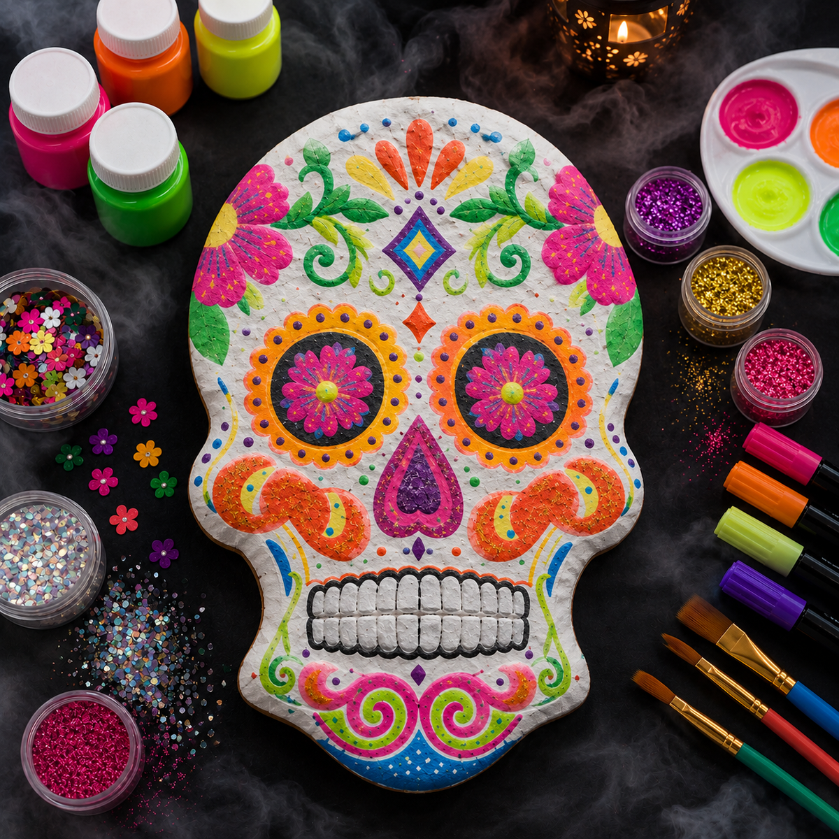 Taller Catrina XL | Pintura en Halloween | Mercado Condell