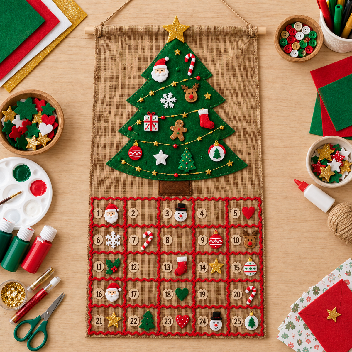 Taller Infantil Calendario de Adviento | San Carlos de Apoquindo