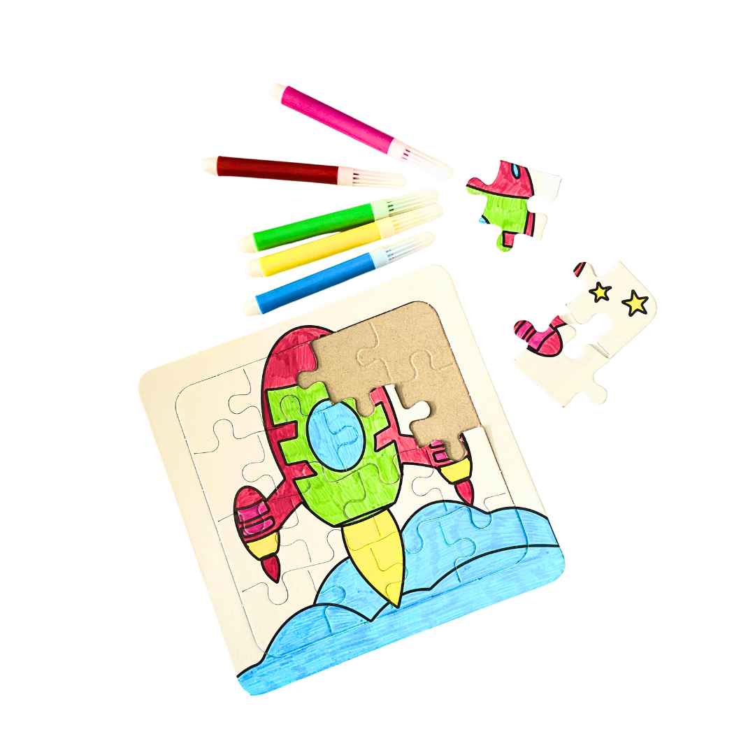 Puzzles para pintar
